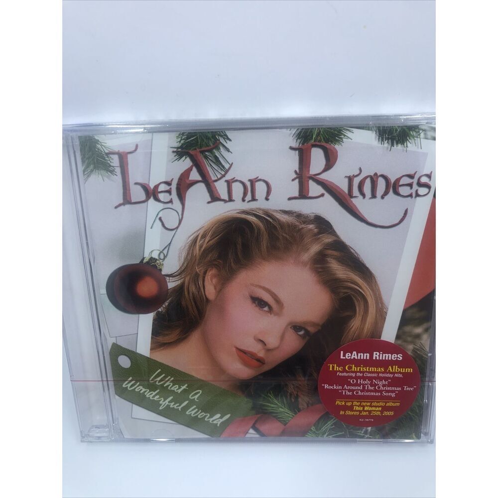 *LeAnn Rimes -What a Wonderful World - Audio CD By Leann Rimes - Sealed